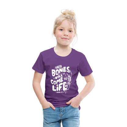 These Bones will Come to Life (W) Toddler T-Shirt - purple