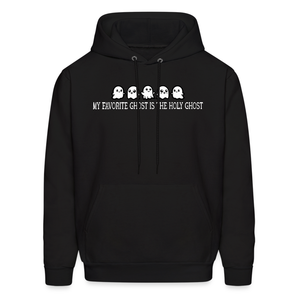 My Favorite Ghost is the Holy Ghost (W) Men's Hoodie - black