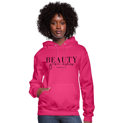 Beauty from Ashes Women's Hoodie - fuchsia