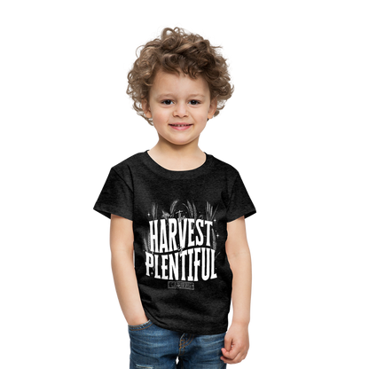 The Harvest is Plentiful (W) Toddler T-Shirt - charcoal grey