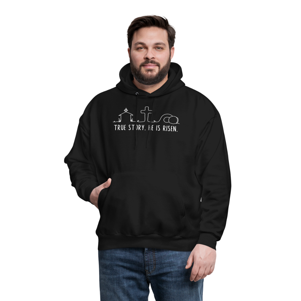 True Story He is Risen (W) Men's Sweater - black