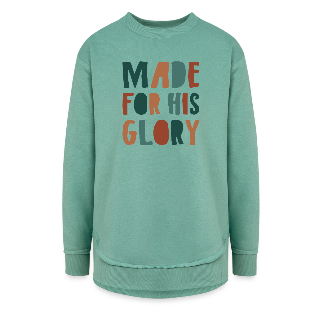 Made for His Glory Women’s Weekend Tunic Long Sleeve - saltwater