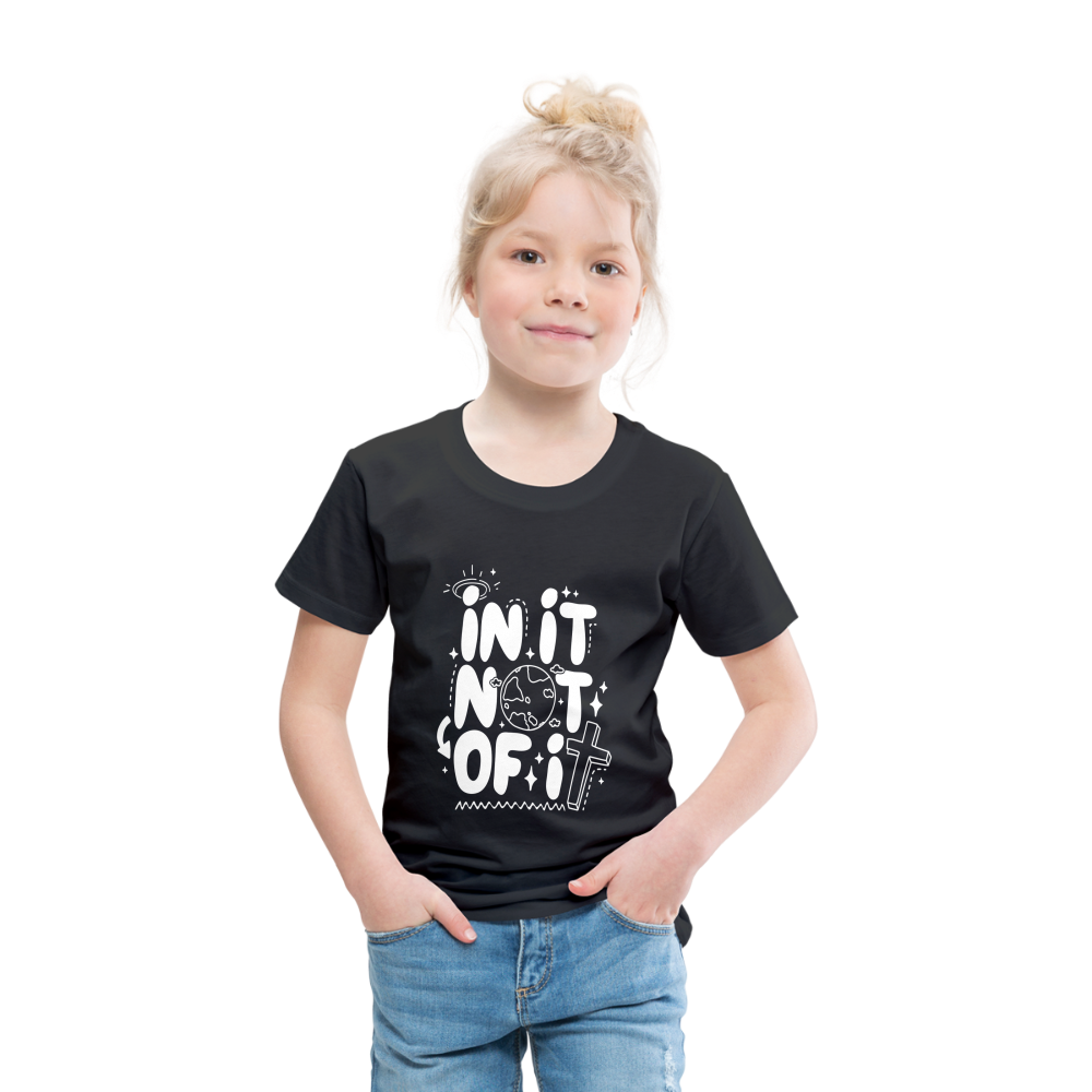 In It Not of It (W) Toddler T-Shirt - black