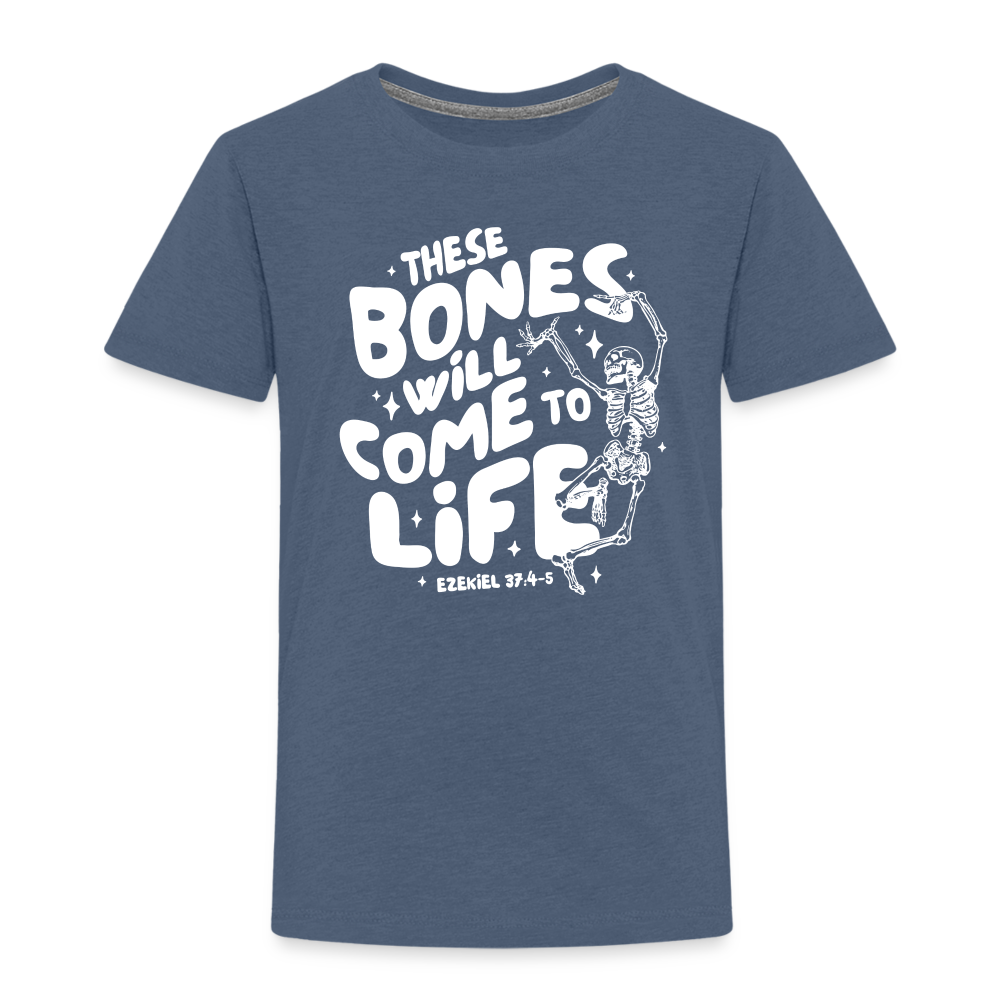 These Bones will Come to Life (W) Toddler T-Shirt - heather blue