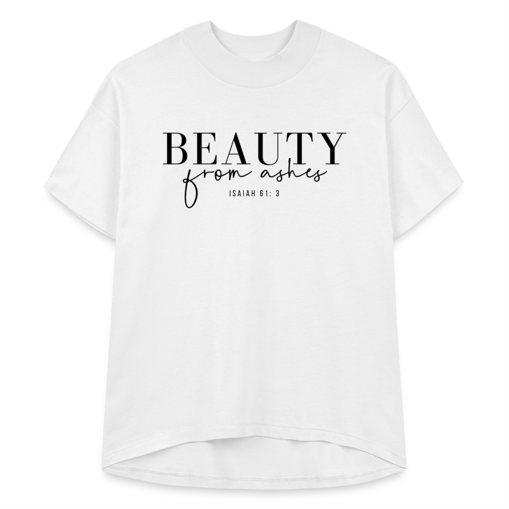 Beauty from Ashes Women's Hi Lo T-Shirt - white