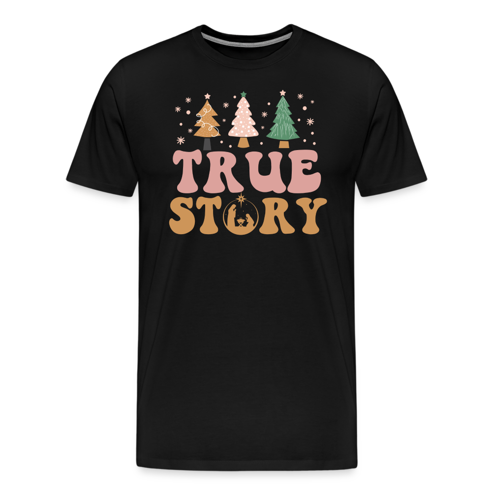 True Story Christmas Family Men's Premium T-Shirt - black