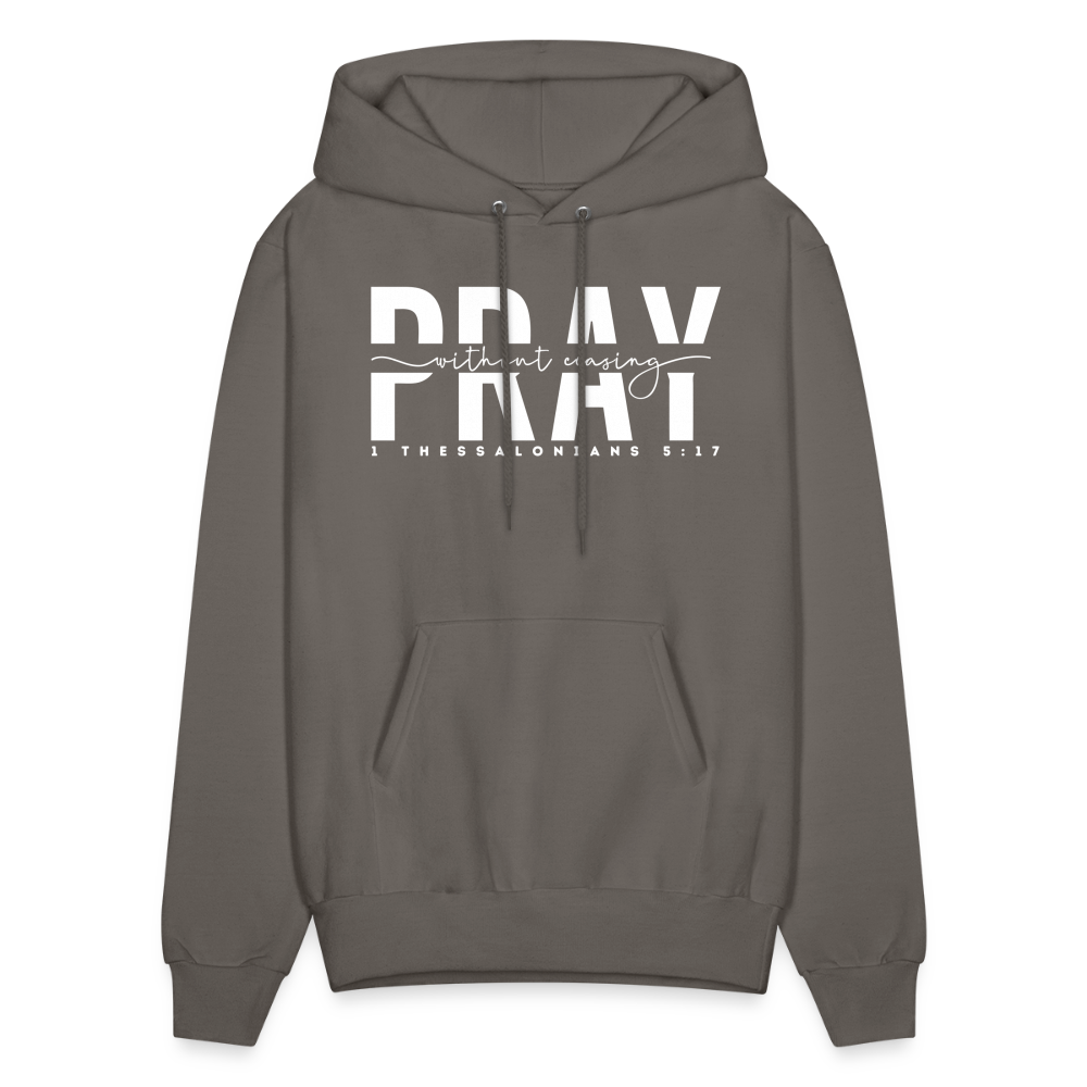 Pray Without Ceasing (W) Men's Hoodie - asphalt gray