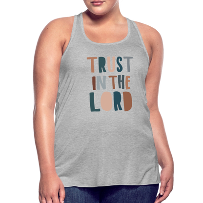 Trust in the Lord Women’s Tank Top - heather gray