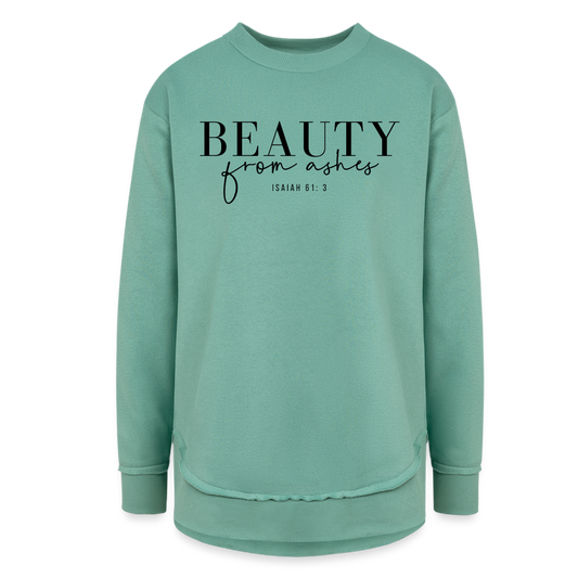 Beauty from Ashes Women's Long Sleeve Weekend Tunic - saltwater