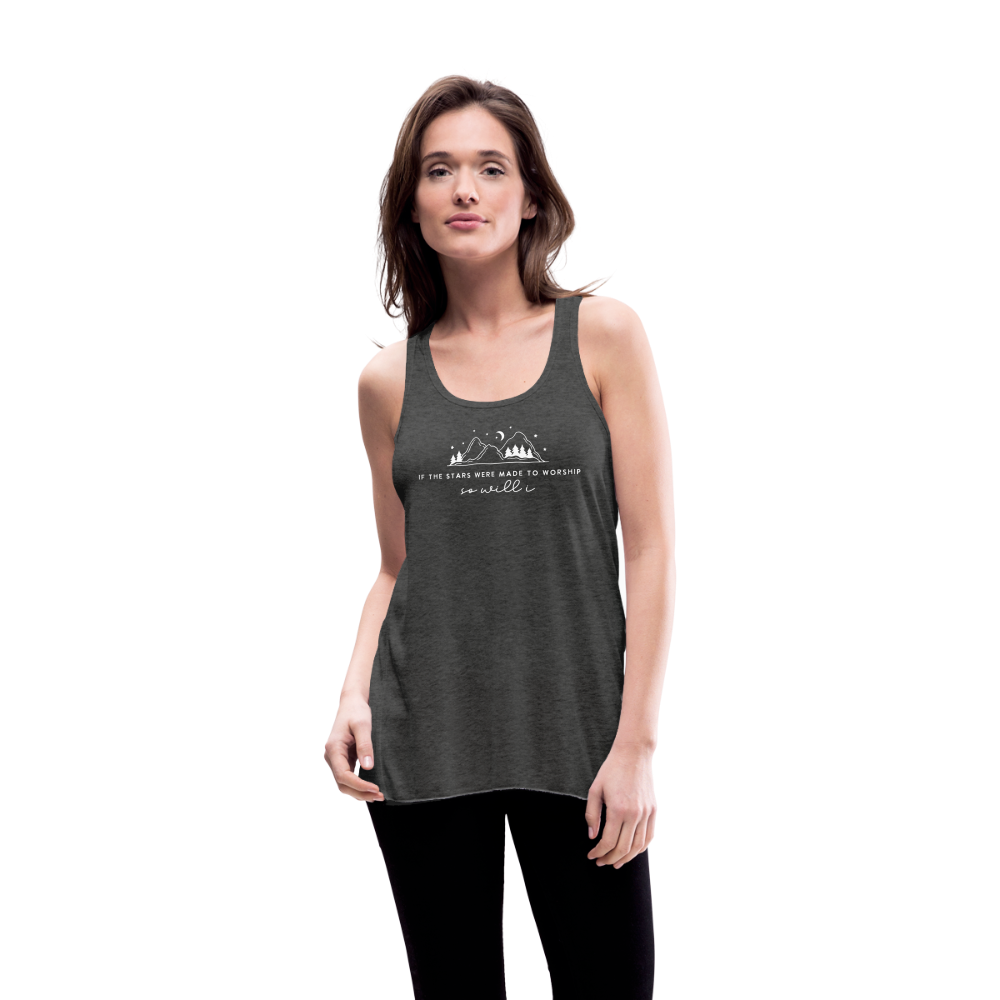 If the Stars Were Made to Worship So Will I Women's Tank - deep heather