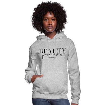 Beauty from Ashes Women's Hoodie - heather gray