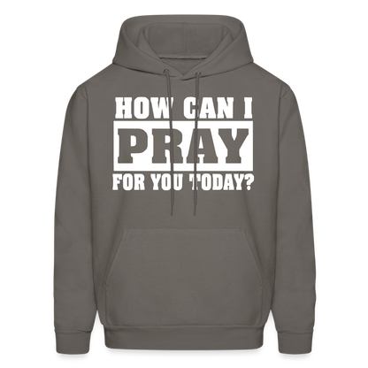 How Can I Pray for You Today Men's Hoodie - asphalt gray