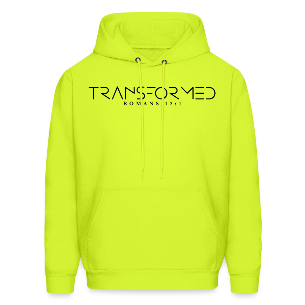 Transformed Men's Hoodie - safety green