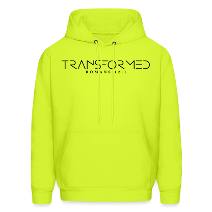 Transformed Men's Hoodie - safety green