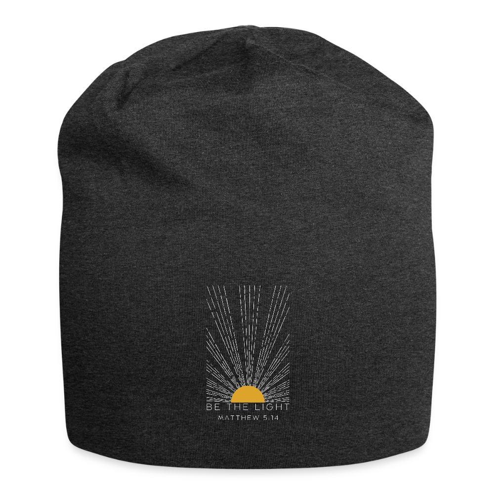 Be the Light Beanie - charcoal grey