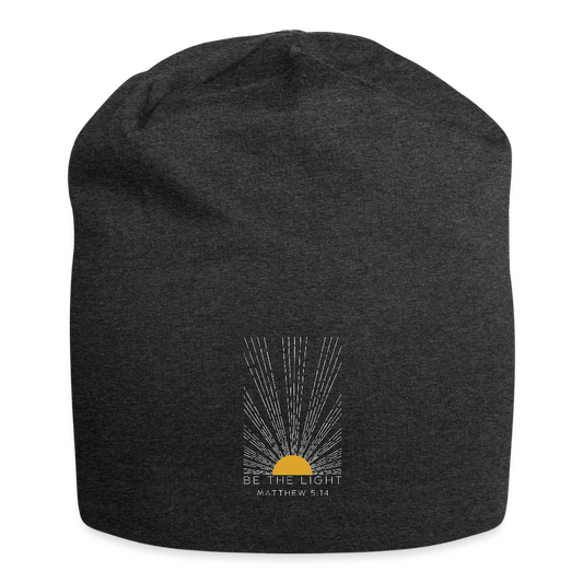 Be the Light Beanie - charcoal grey