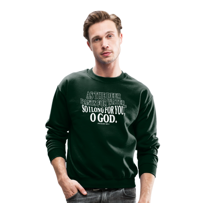 As the Deer Pants for the Water (W) Men's Sweater - forest green