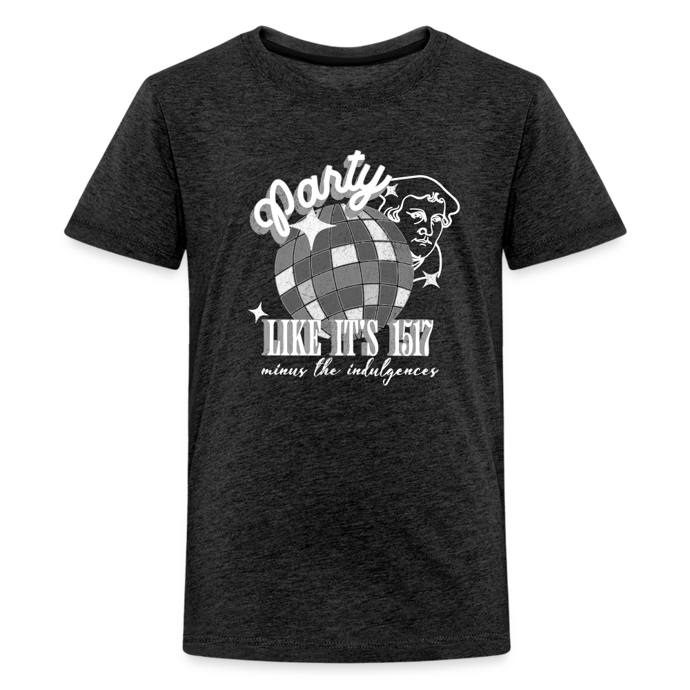 Party Like its 1517 (W) Reformation Day Toddler T-shirt - charcoal grey