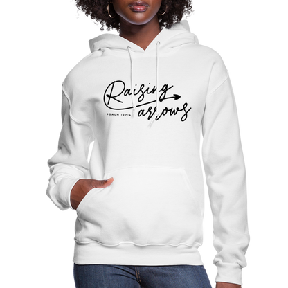 Raising Arrows Women's Hoodie - white