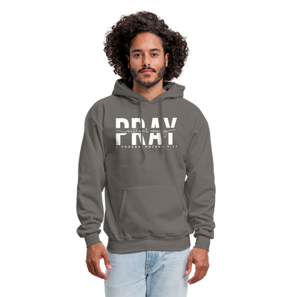 Pray Without Ceasing (W) Men's Hoodie - asphalt gray