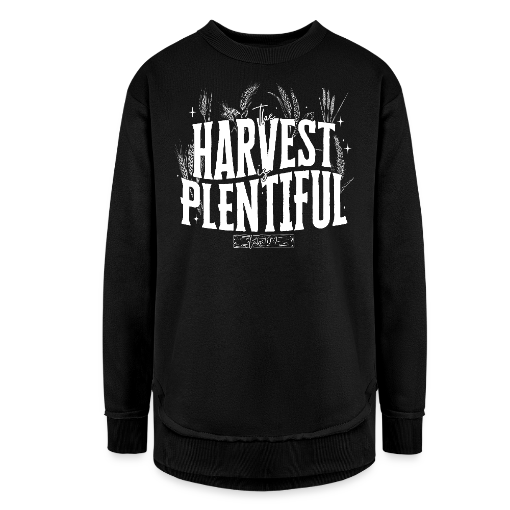 The Harvest is Plentiful (W) Women's Tunic Sweater - black