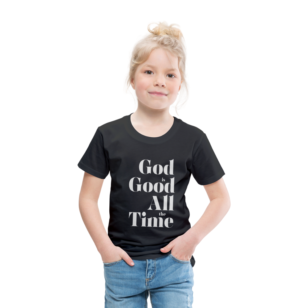 God is Good Toddler Premium T-Shirt - black