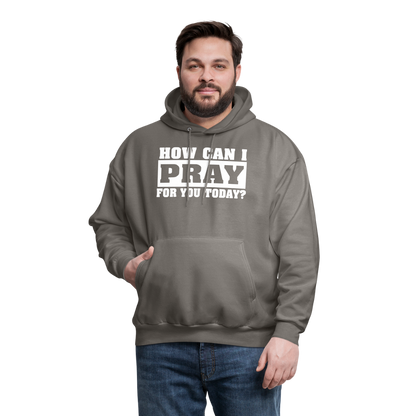 How Can I Pray for You Today Men's Hoodie - asphalt gray