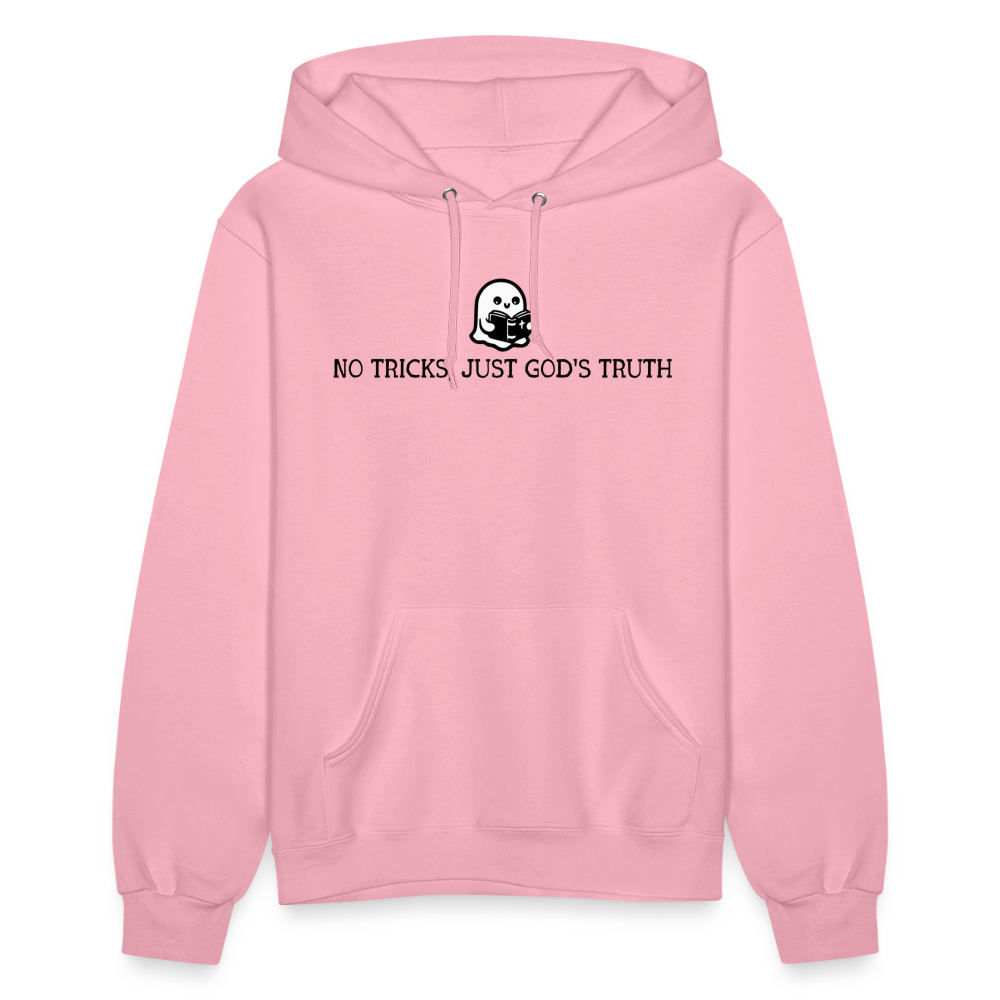 No Tricks Just God's Truth (Bible) Women's Hoodie - classic pink