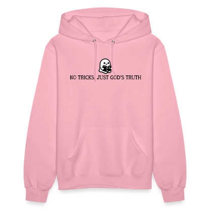 No Tricks Just God's Truth (Bible) Women's Hoodie - classic pink