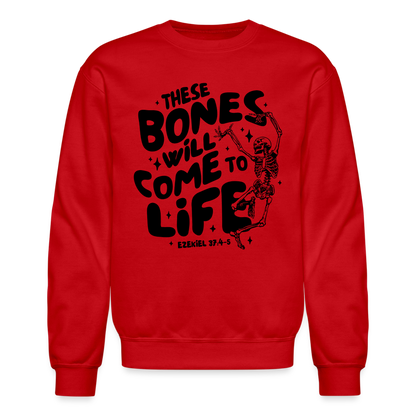 These Bones will Come to Life Men's Sweater - red