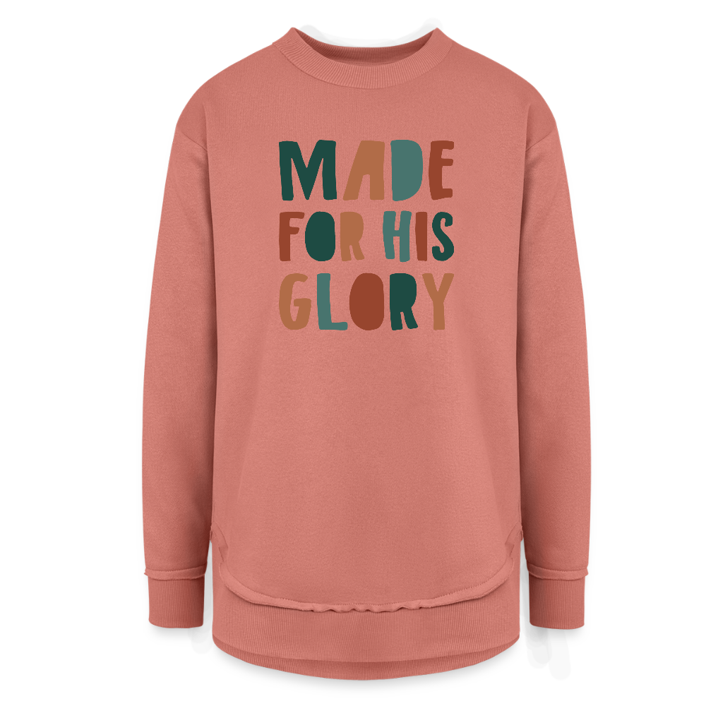 Made for His Glory Women’s Weekend Tunic Long Sleeve - mauve