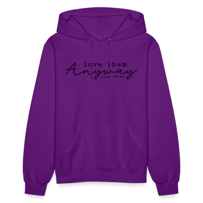 Love Them Anyway Women's Hoodie - purple