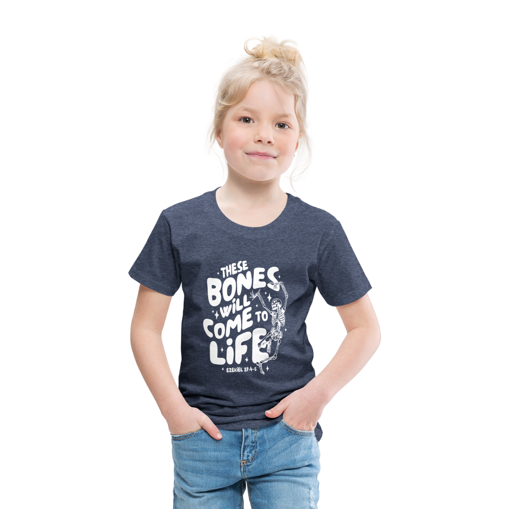 These Bones will Come to Life (W) Toddler T-Shirt - heather blue