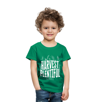 The Harvest is Plentiful (W) Toddler T-Shirt - kelly green