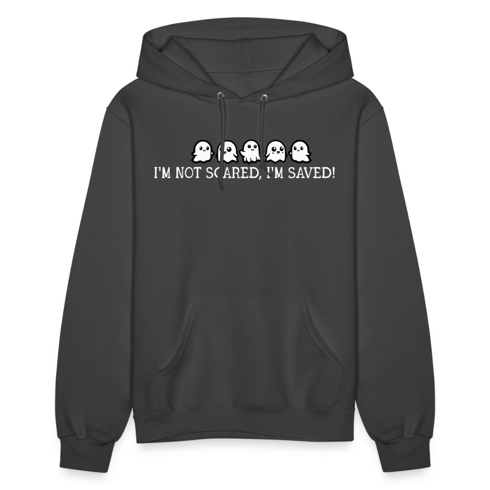 I'm Not Scared I'm Saved (W) Women's Hoodie - asphalt