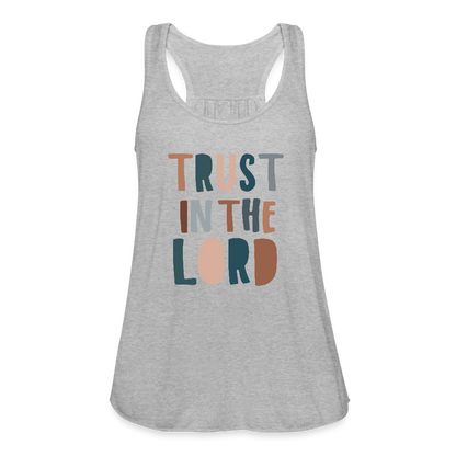 Trust in the Lord Women’s Tank Top - heather gray