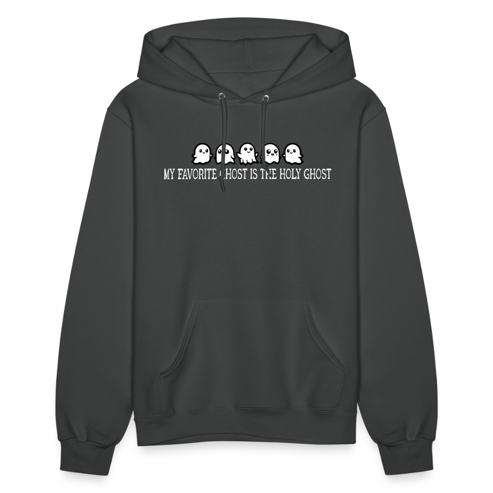 My Favorite Ghost is the Holy Ghost (W) Women's Hoodie - asphalt