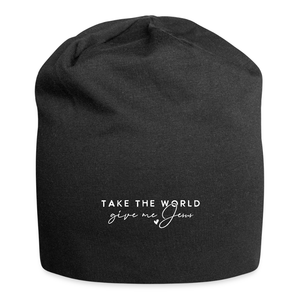 Take the World Give Me Jesus Beanie - black