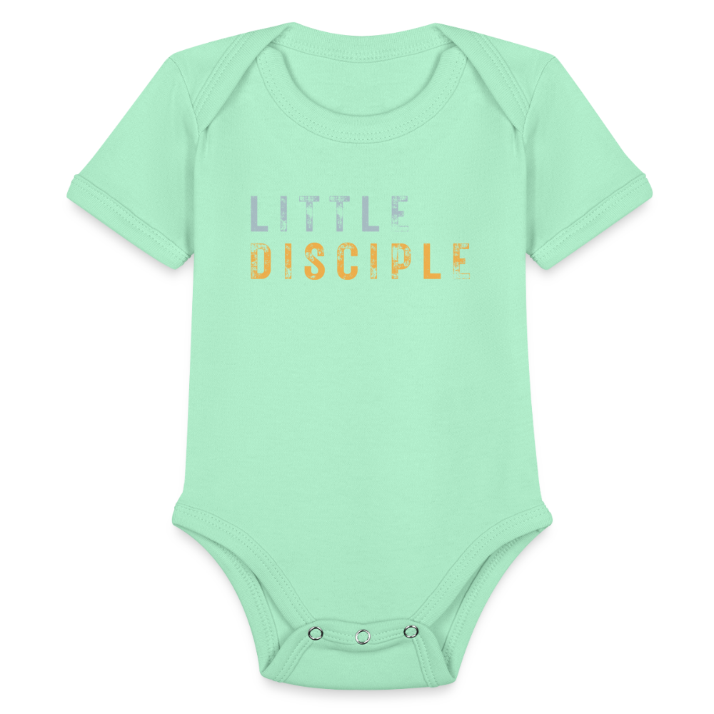 Little Disciple (Color) Baby Onesie Bodysuit - light mint