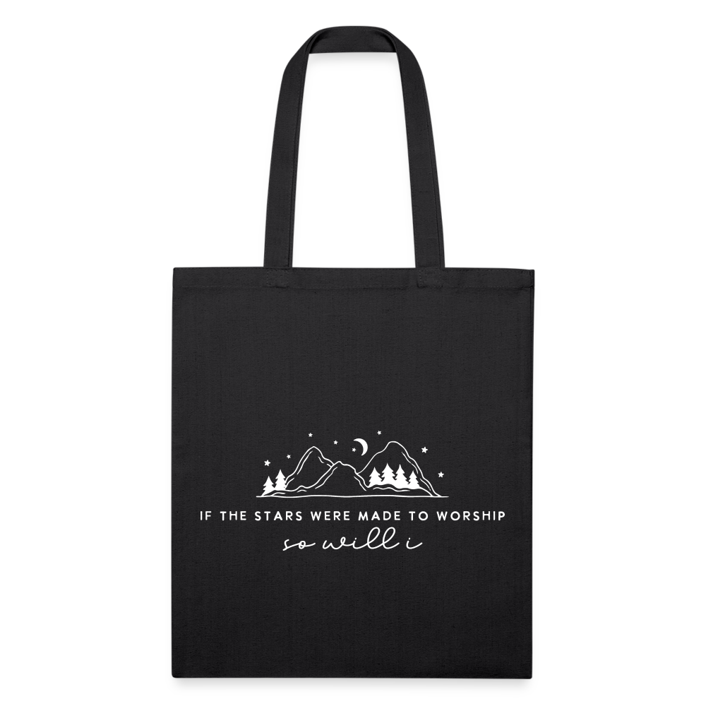 If the Stars Were Made to Worship Bag - black