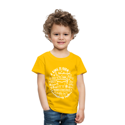 Manger Collage (W) Toddler T-Shirt - sun yellow