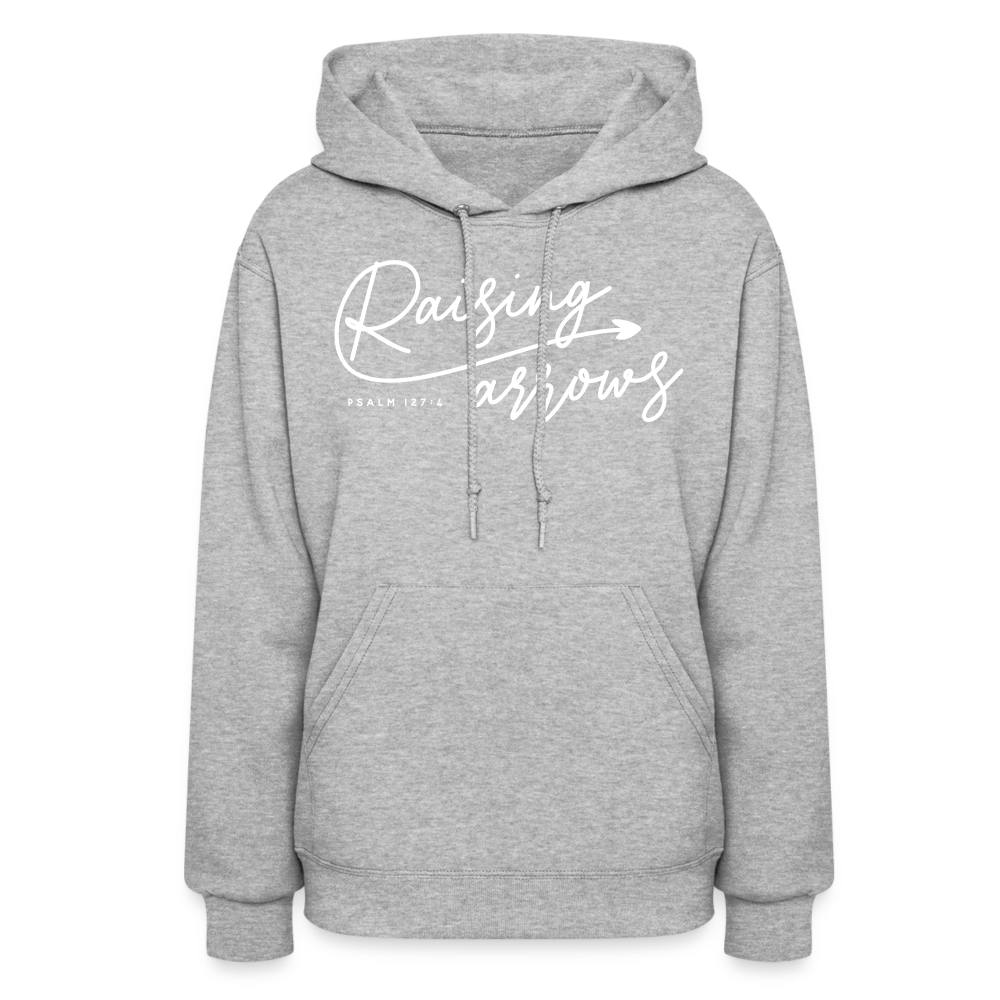 Raising Arrows (W) Women's Hoodie - heather gray