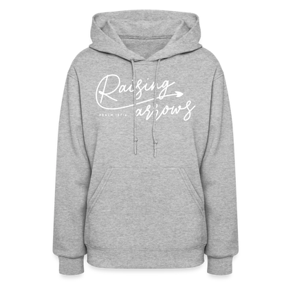 Raising Arrows (W) Women's Hoodie - heather gray