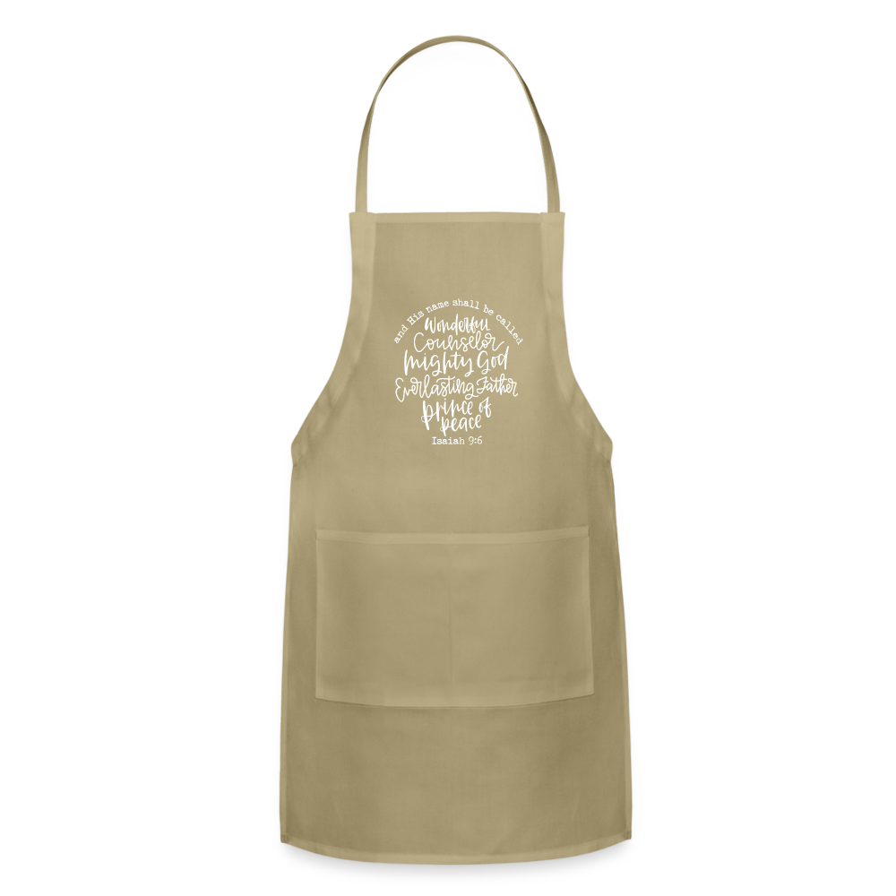 And His Name Shall Be Called Apron - khaki