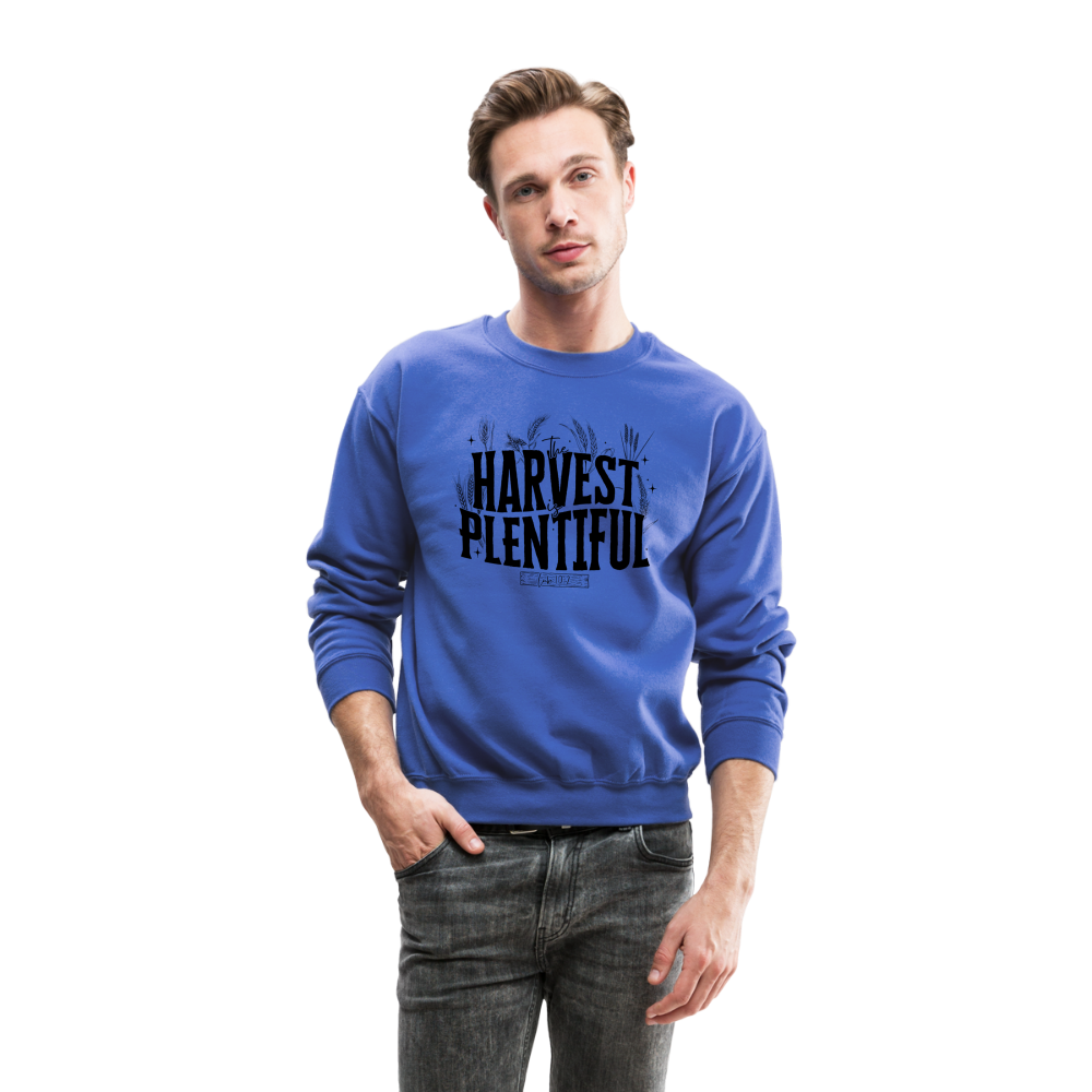 The Harvest is Plentiful Men's Sweater - royal blue