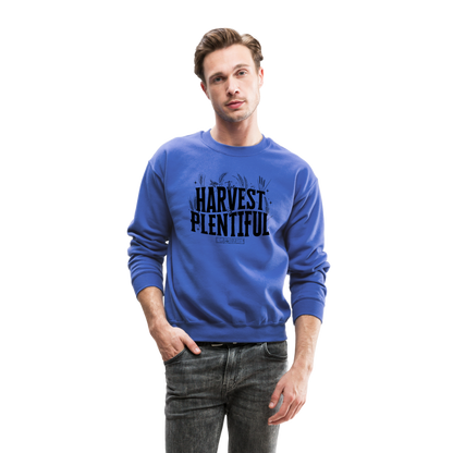 The Harvest is Plentiful Men's Sweater - royal blue