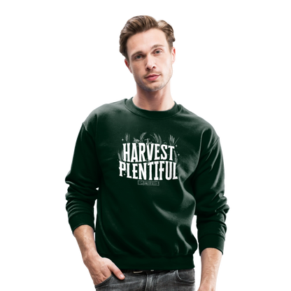 The Harvest is Plentiful (W) Men's Sweater - forest green