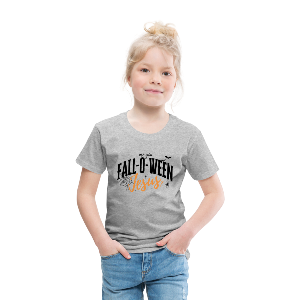 Are You Fall-O-Ween Jesus? Toddler T-Shirt - heather gray