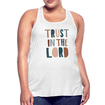 Trust in the Lord Women’s Tank Top - white