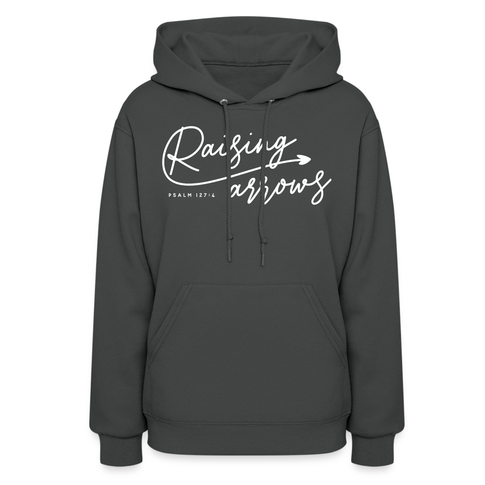 Raising Arrows (W) Women's Hoodie - asphalt